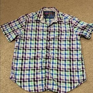 Robert Graham Multicolor Plaid Men's Shirt